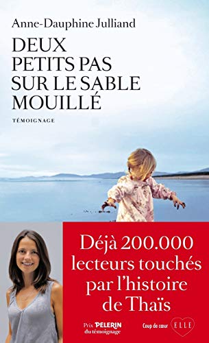 Deux petits pas sur le sable mouille